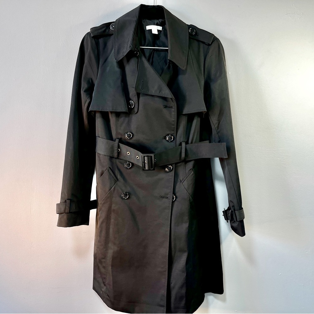New York & Co Trench Coat Size Small